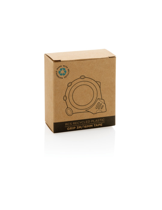 Mètre ruban Grip 3 m en ABS recyclé RCS personnalisable