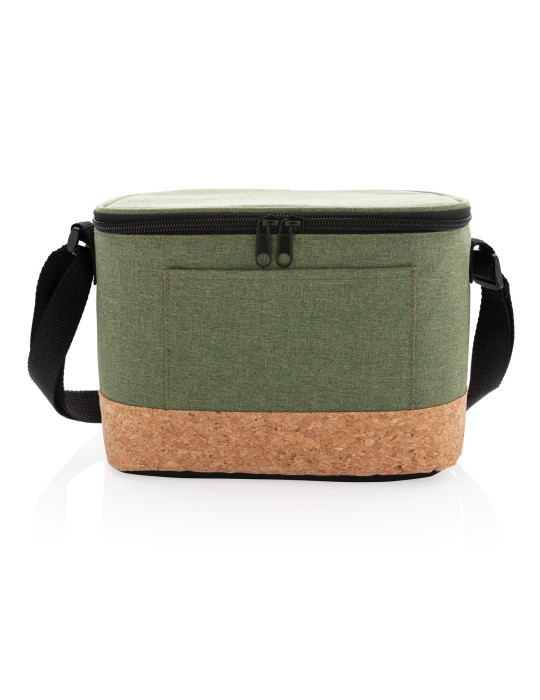 Sac isotherme 6 canettes avec détail liège personnalisable