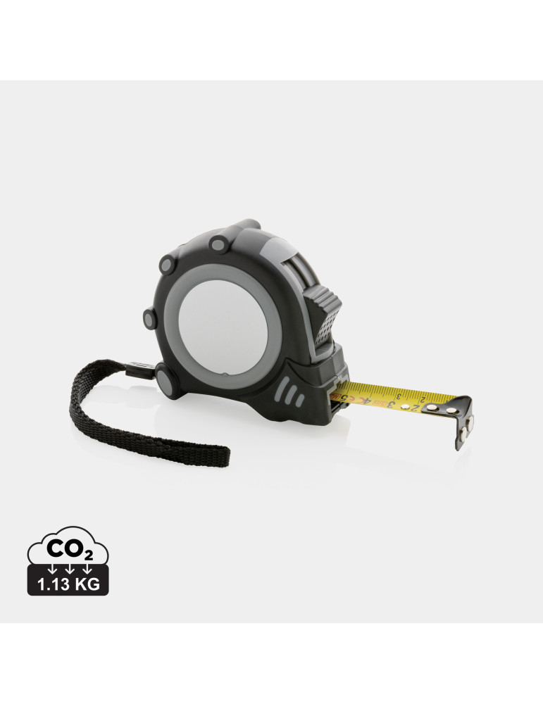 Mètre ruban Grip 5M/19mm en plastique recyclé RCS personnalisable