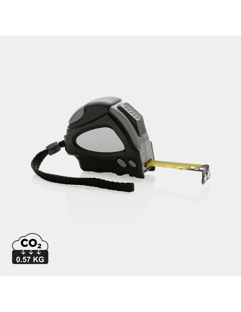 Mètre ruban Auto stop 3M/16mm en plastique recyclé RCS personnalisable