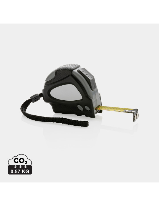 Mètre ruban Auto stop 3M/16mm en plastique recyclé RCS personnalisable