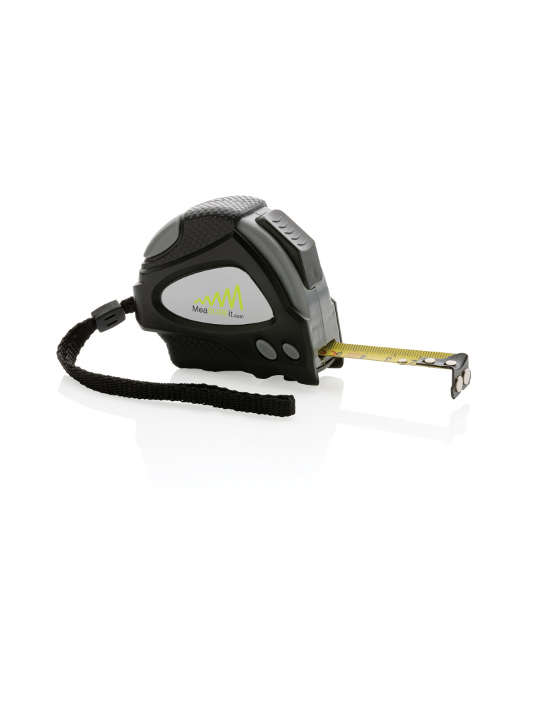 Mètre ruban Auto stop 3M/16mm en plastique recyclé RCS personnalisable