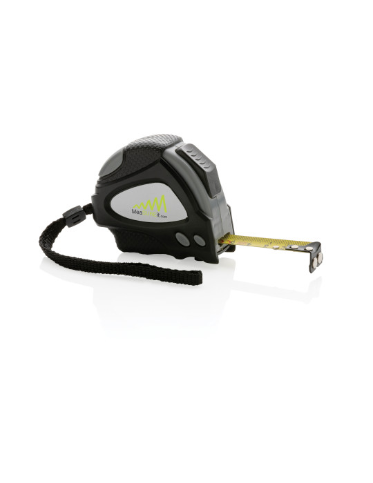 Mètre ruban Auto stop 3M/16mm en plastique recyclé RCS personnalisable