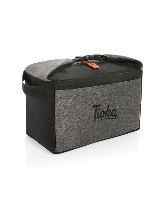 Sac isotherme deux tons 8 canettes personnalisable