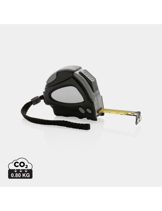 Mètre ruban Auto stop 3M/16mm en plastique recyclé RCS personnalisable