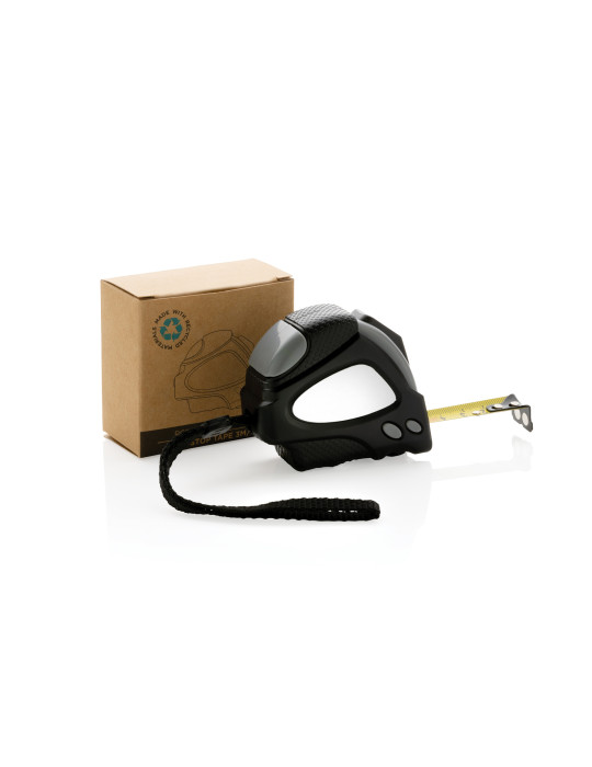 Mètre ruban Auto stop 3M/16mm en plastique recyclé RCS personnalisable