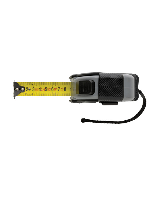 Mètre Auto Stop 8 m en ABS recyclé RCS personnalisable