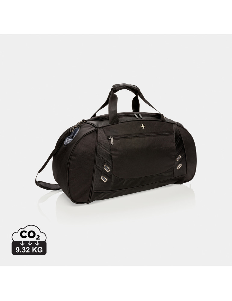 Sac sport week-end Swiss Peak à ouverture en U personnalisable