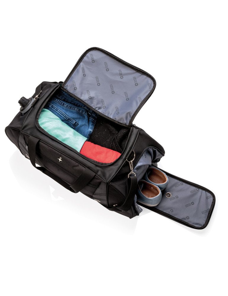 Sac sport week-end Swiss Peak à ouverture en U personnalisable