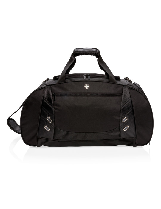 Sac sport week-end Swiss Peak à ouverture en U personnalisable