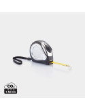 Mètre ruban automatique finition chromée personnalisable