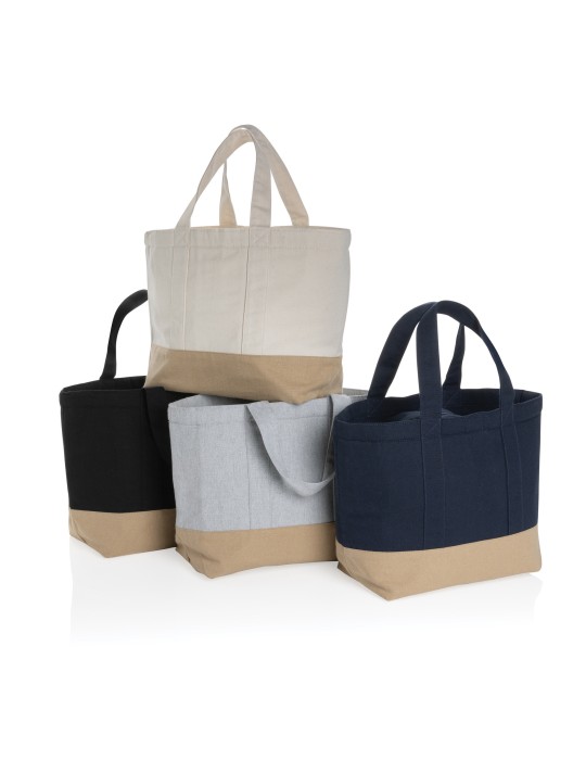 Sac isotherme en toile recyclée non teinte AWARE personnalisable