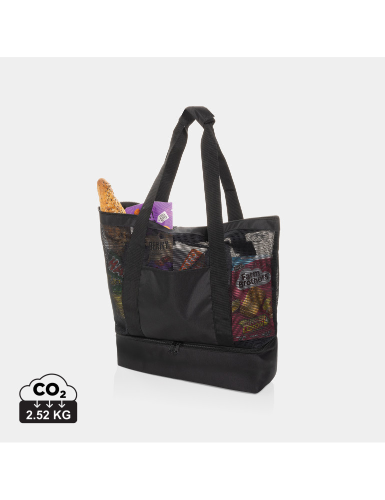 Tote bag isotherme Iqlo 2 en 1 en rPET personnalisable