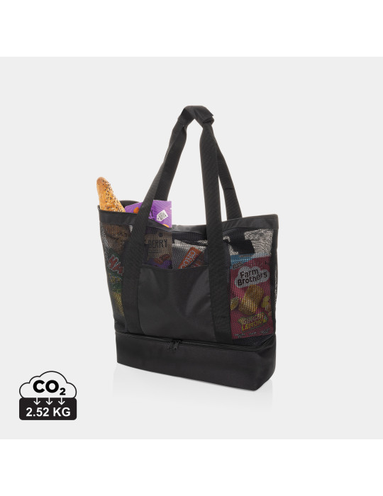Tote bag isotherme Iqlo 2 en 1 en rPET personnalisable