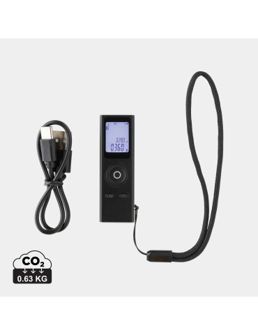 Mètre laser 30 mètres en aluminium recyclé RCS Gear X GearX personnalisable
