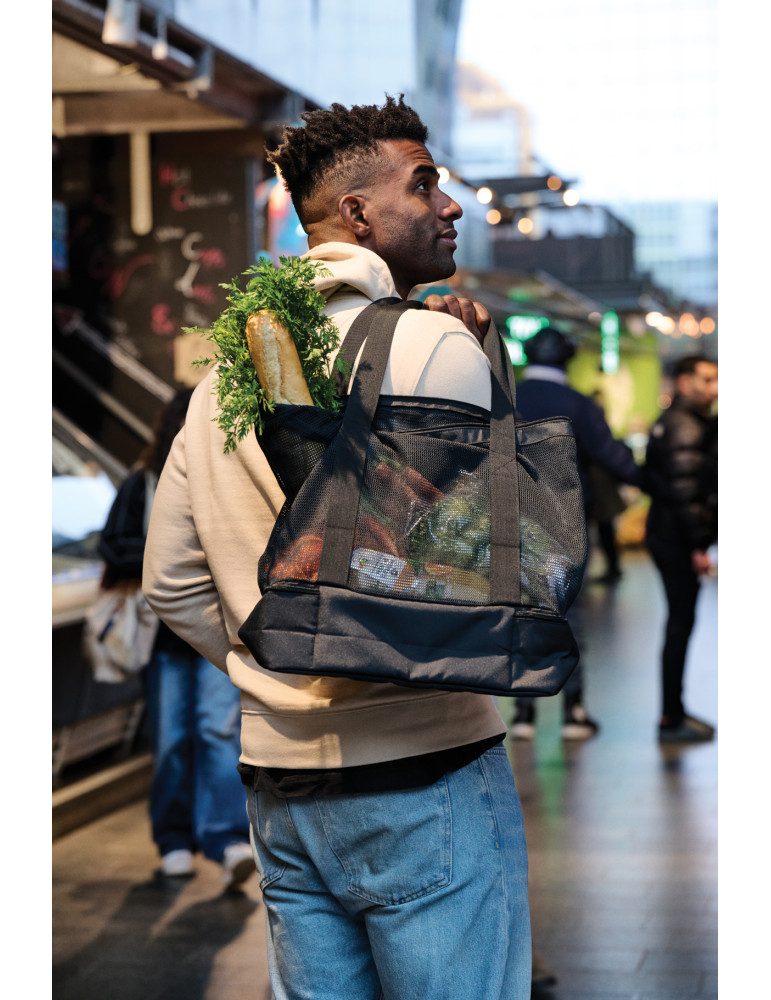 Tote bag isotherme Iqlo 2 en 1 en rPET personnalisable