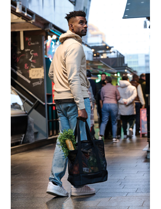 Tote bag isotherme Iqlo 2 en 1 en rPET personnalisable