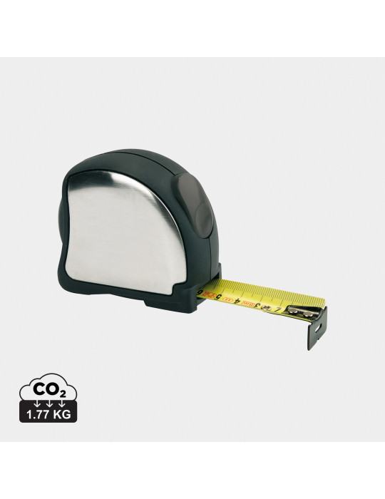 Mètre acier inoxydable 5m/25mm personnalisable