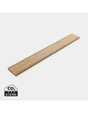 Règle 30cm épaisse et double face en bambou Timberson personnalisable