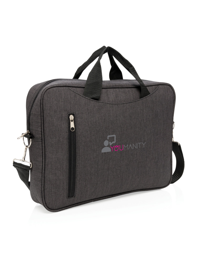Sac ordinateur Basic 15 pouces en polyester personnalisable