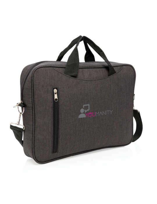 Sac ordinateur Basic 15 pouces en polyester personnalisable