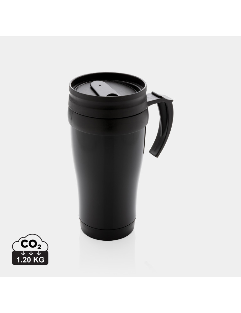 Mug inox 350 ml à intérieur PP personnalisable