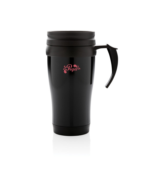 Mug inox 350 ml à intérieur PP personnalisable