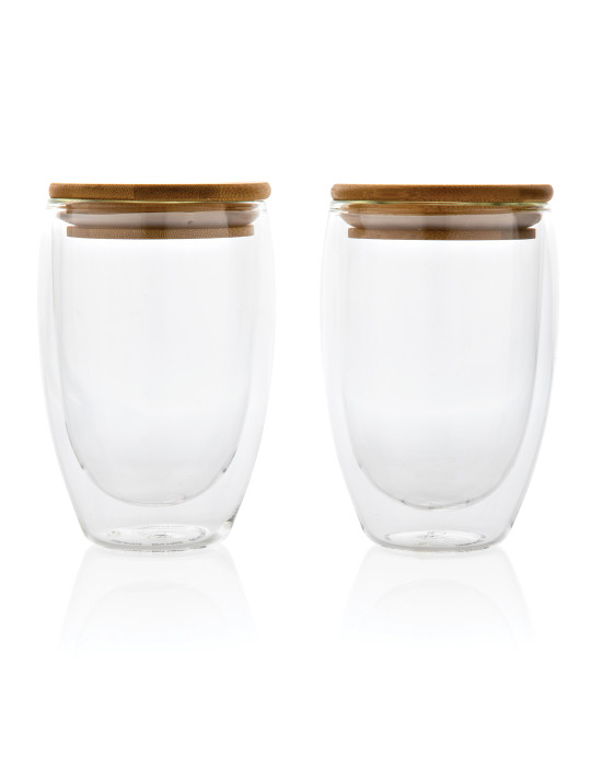 Coffret de 2 verres double paroi 350 ml personnalisable