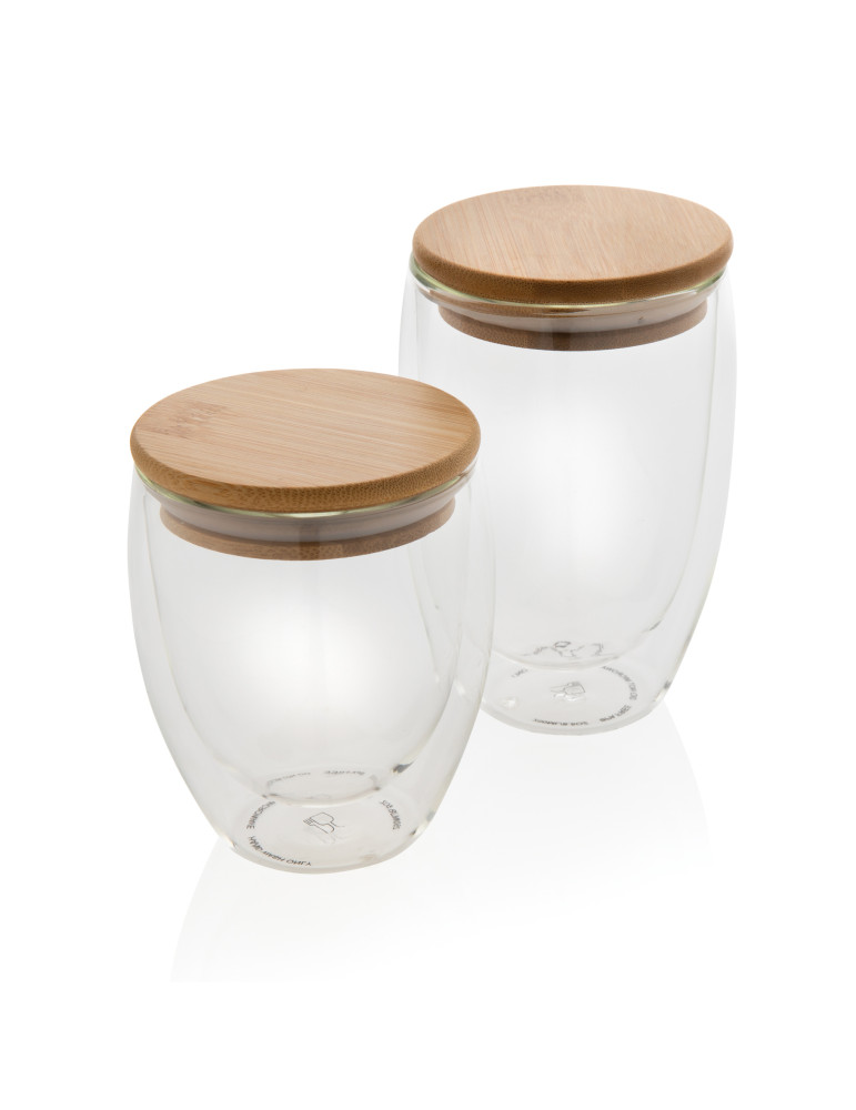 Coffret de 2 verres double paroi 350 ml personnalisable