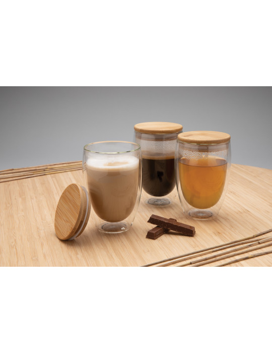 Coffret de 2 verres double paroi 350 ml personnalisable