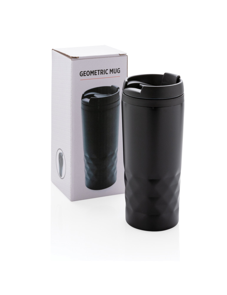 Mug géométrique inox 300 ml personnalisable