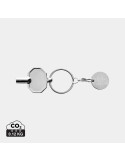 Porte-clés jeton et clé de radiateur en alliage de zinc RCS personnalisable