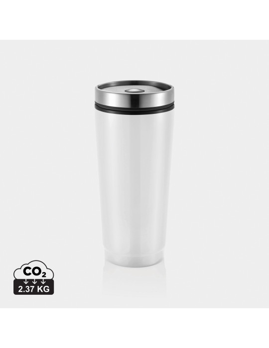 Mug 350 ml à bouton poussoir antifuite personnalisable