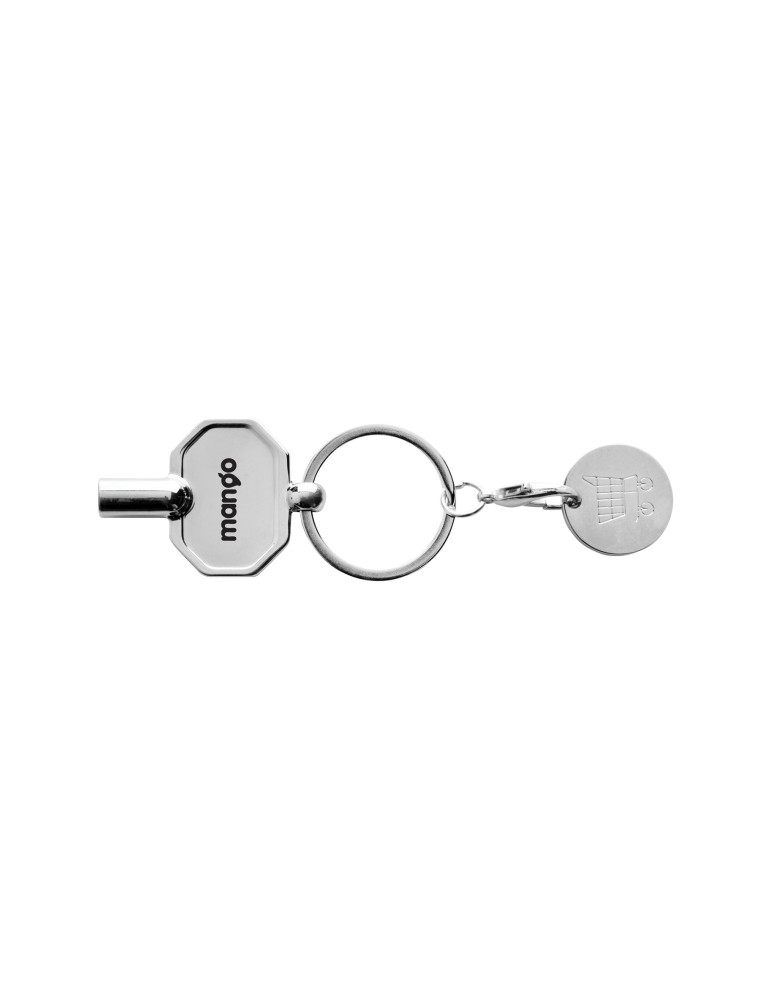 Porte-clés jeton et clé de radiateur en alliage de zinc RCS personnalisable