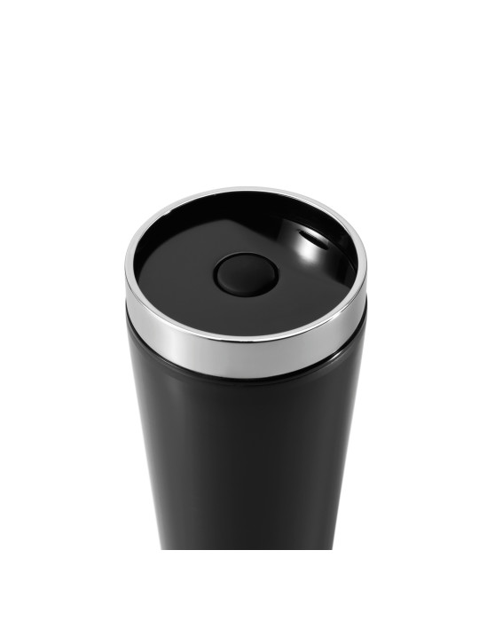 Mug 350 ml à bouton poussoir antifuite personnalisable