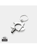 Porte-clés 3 en 1 en alliage de zinc recyclé RCS personnalisable