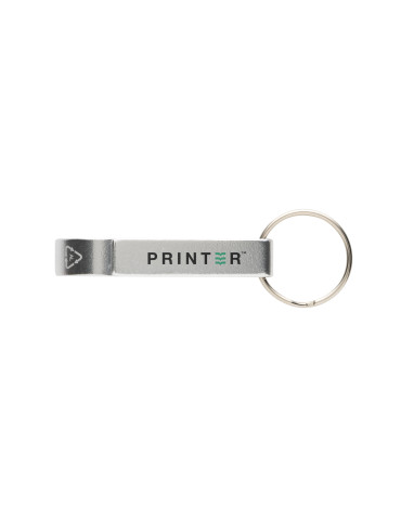 Porte-clés décapsuleur en aluminium recyclé RCS personnalisable 2