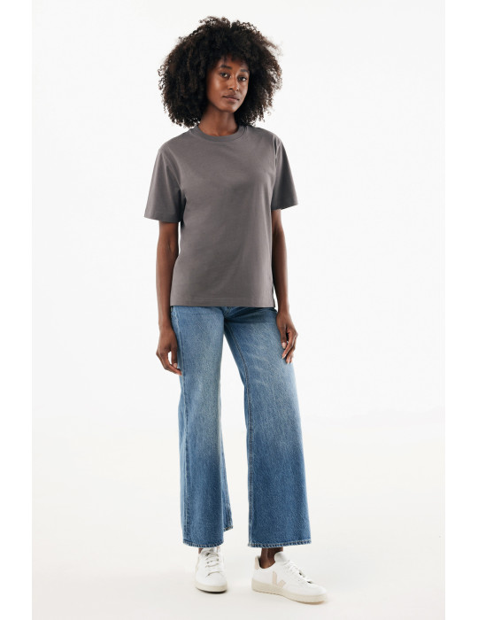 T-shirt épais IQONIQ Nikko coton recyclé et bio 220 g/m² personnalisable