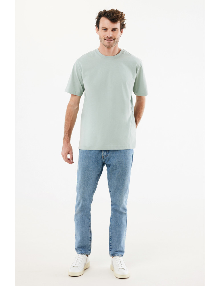 T-shirt épais IQONIQ Nikko coton recyclé et bio 220 g/m² personnalisable