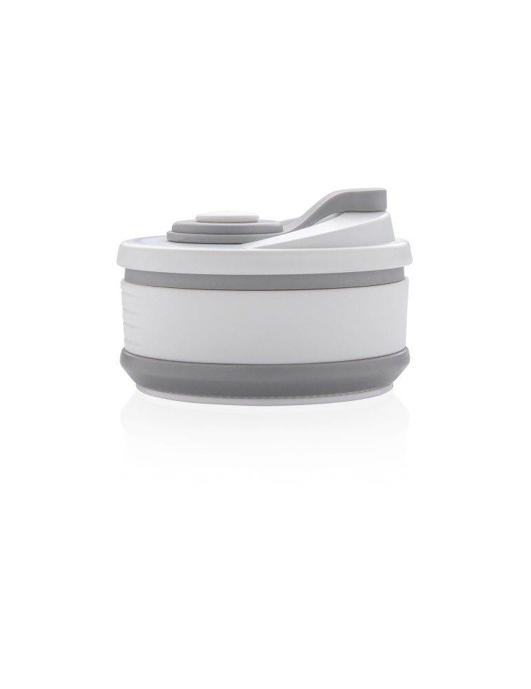 Mug pliable en silicone 350 ml personnalisable
