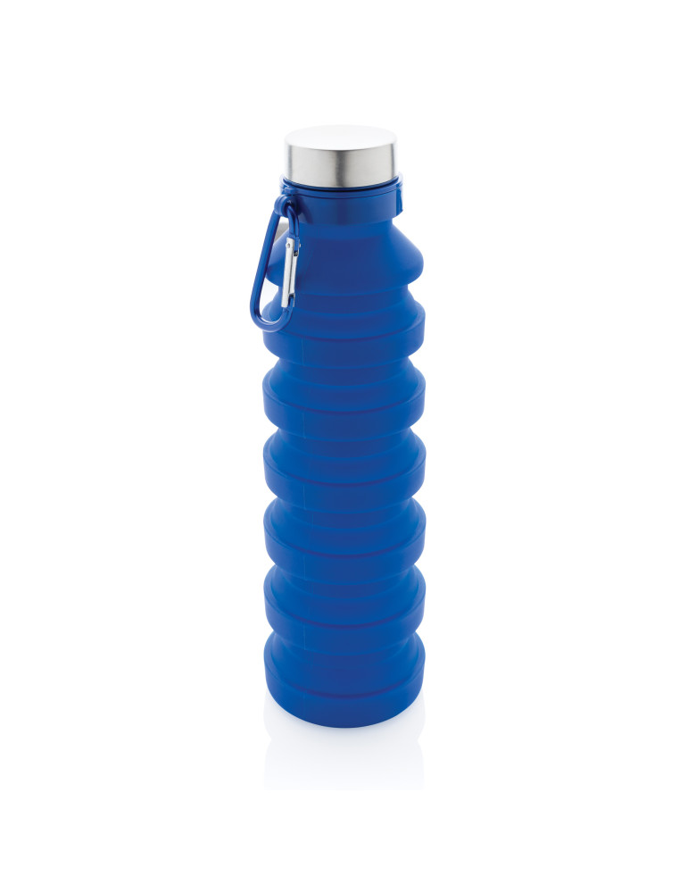 Gourde pliable en silicone 550 ml personnalisable