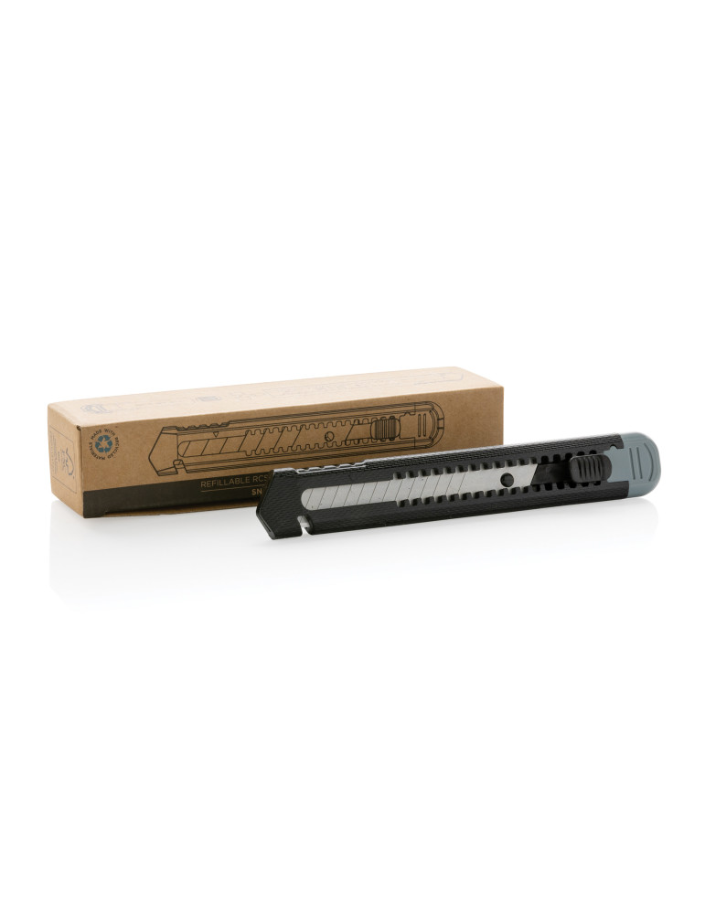 Cutter en plastique recyclé RCS personnalisable