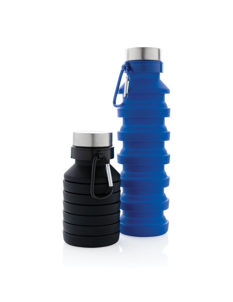 Gourde pliable en silicone 550 ml personnalisable