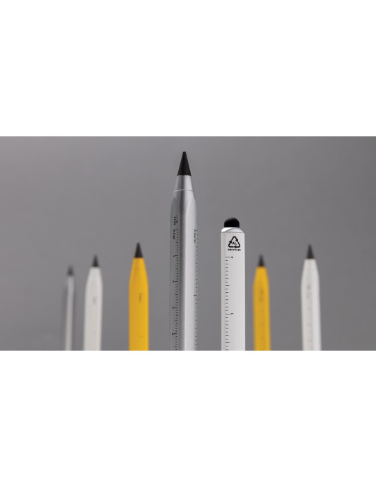 Crayon infini et multitâches en aluminium recyclé RCS Eon personnalisable