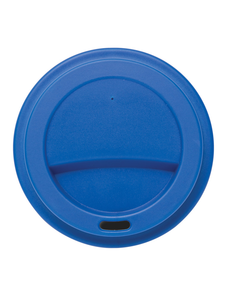 Mug PP 350 ml avec couvercle vissé personnalisable