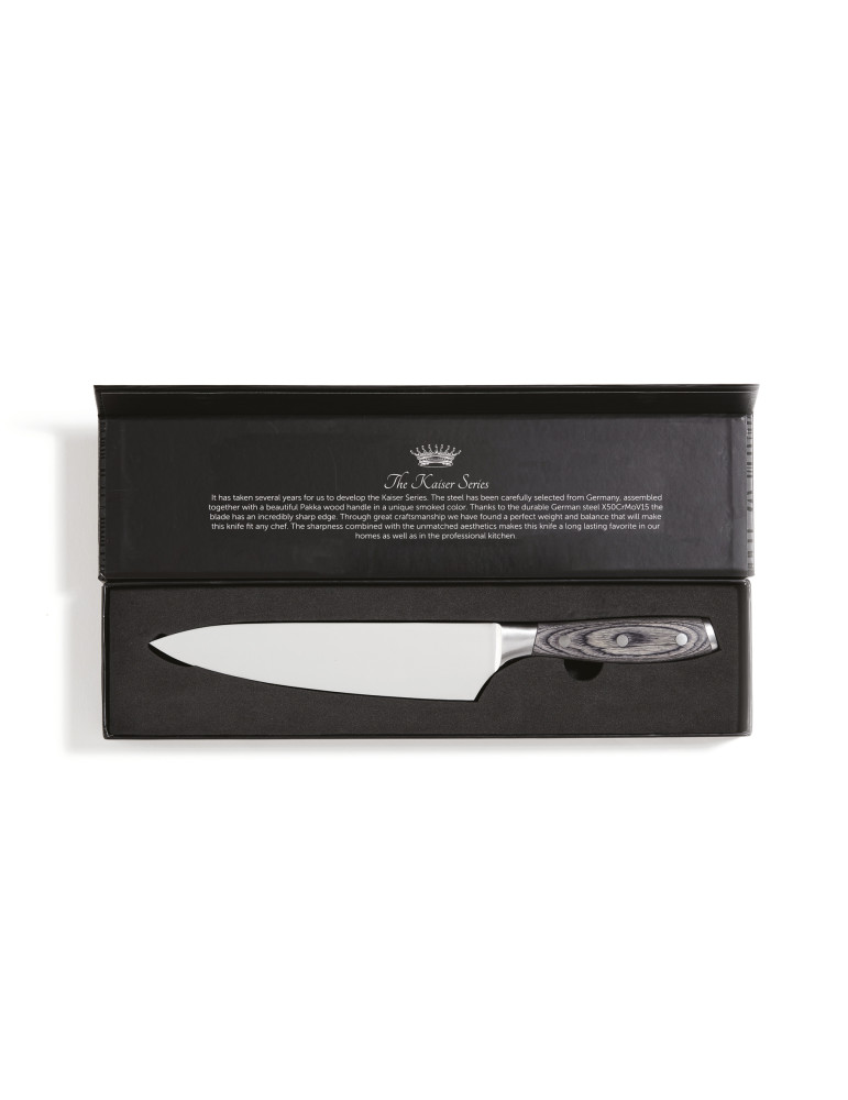Couteau de chef Vinga Kaiser lame 20 cm personnalisable