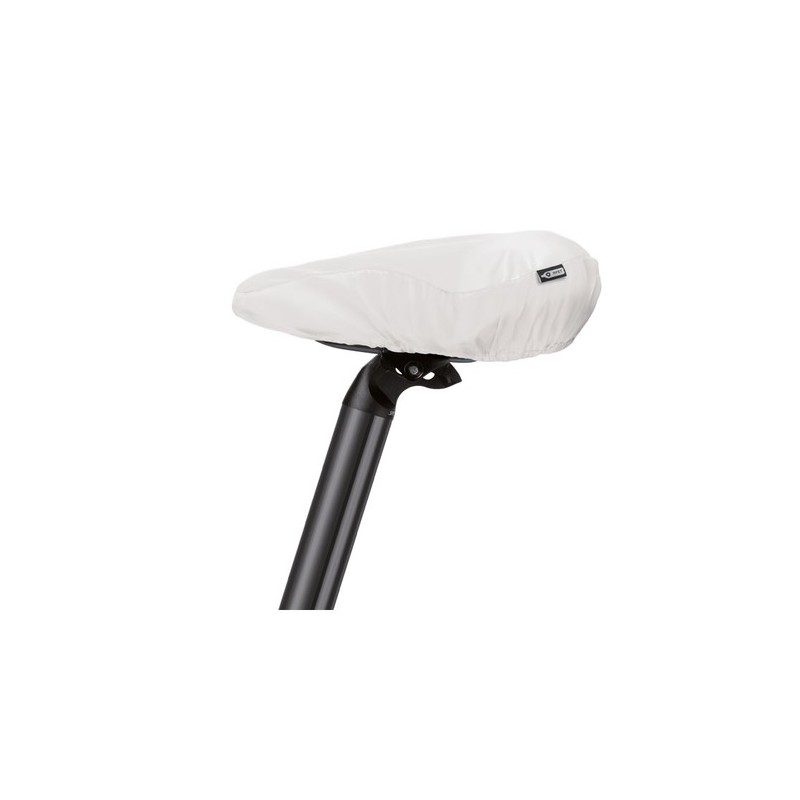 Housse de selle  personnalisée RPET - BYPRO Matières : PET recyclé Couleurs : blanc cadeau entreprise pas cher