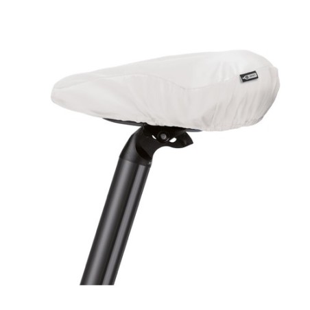 Housse de selle  personnalisée RPET - BYPRO Matières : PET recyclé Couleurs : blanc cadeau entreprise pas cher