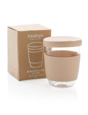 Verre Ukiyo 360 ml avec manchon silicone personnalisable 2