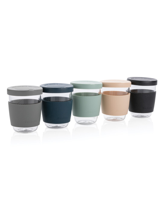Verre Ukiyo 360 ml avec manchon silicone personnalisable